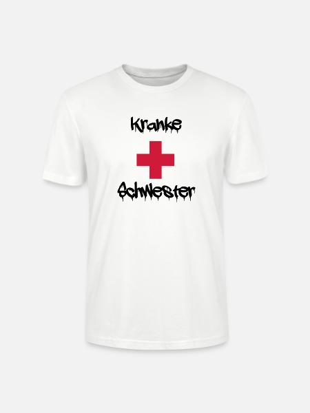kranke schwester - Stanley/Stella Unisex Bio-T-Shirt CRAFTER - Weiß