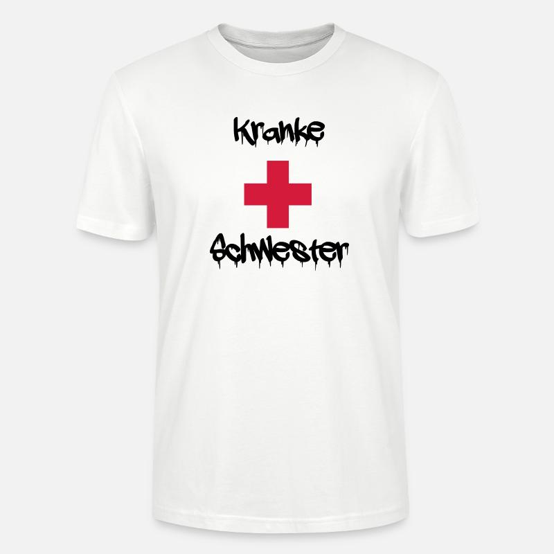 kranke schwester - Stanley/Stella Unisex Bio-T-Shirt CRAFTER - Weiß