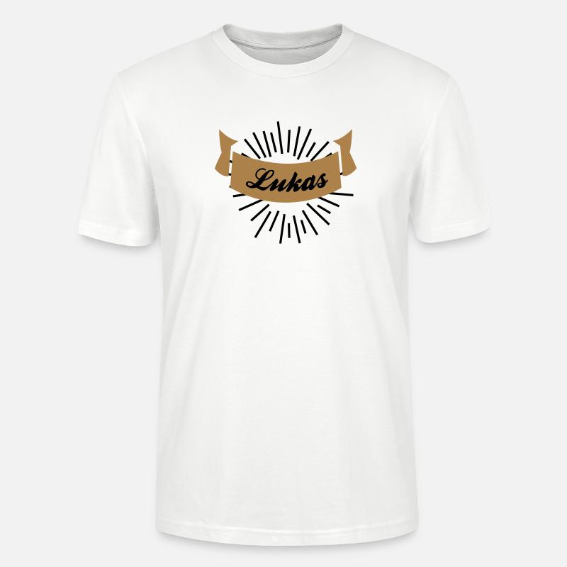 lukas - Stanley/Stella Unisex Bio-T-Shirt CRAFTER - Weiß