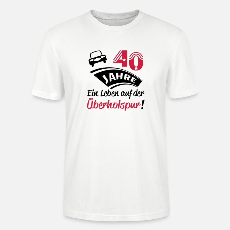 spur_40 - Stanley/Stella Unisex Bio-T-Shirt CRAFTER - Weiß