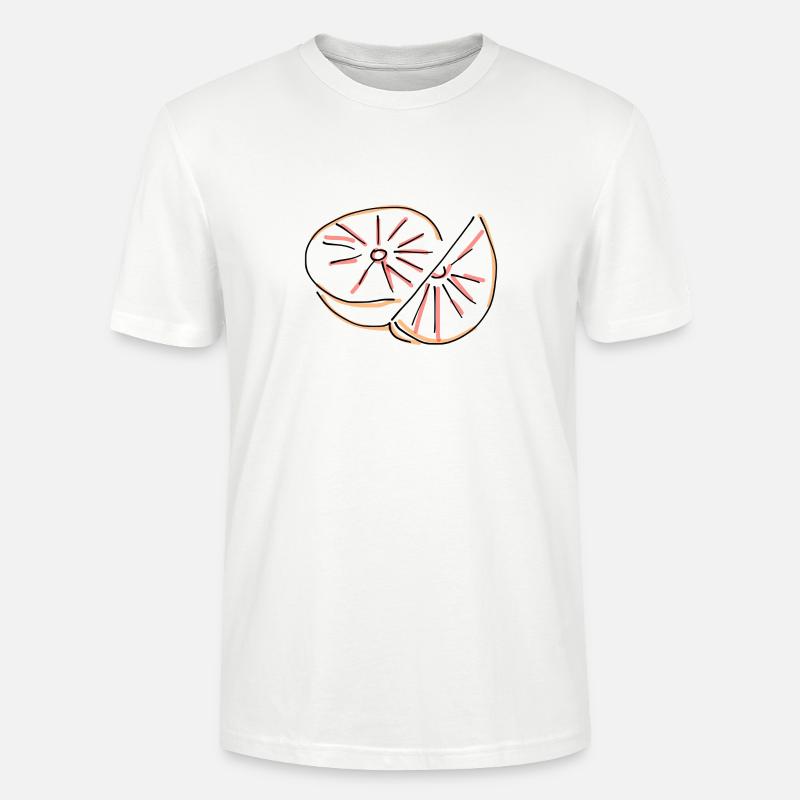 Grapefruit - Stanley/Stella Unisex Bio-T-Shirt CRAFTER - Weiß