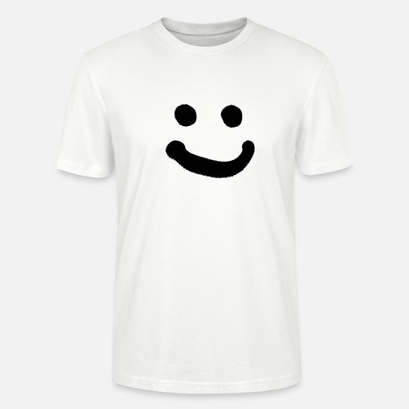 smiley - Stanley/Stella Unisex Bio-T-Shirt CRAFTER - Weiß