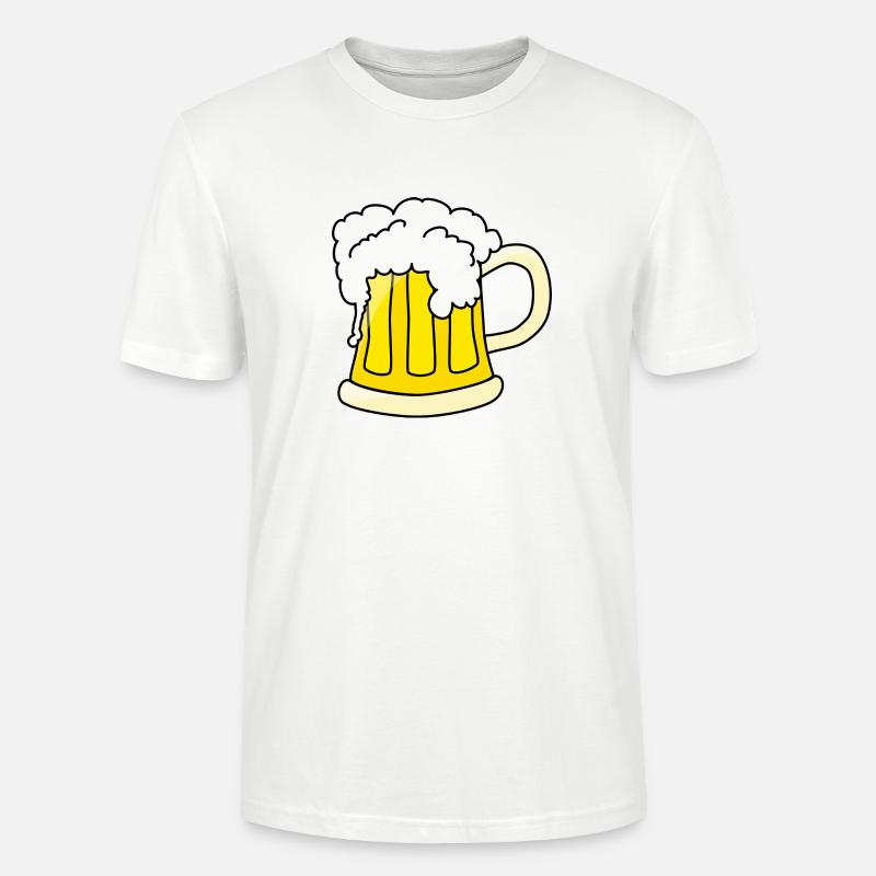 Bier - Stanley/Stella Unisex Bio-T-Shirt CRAFTER - Weiß