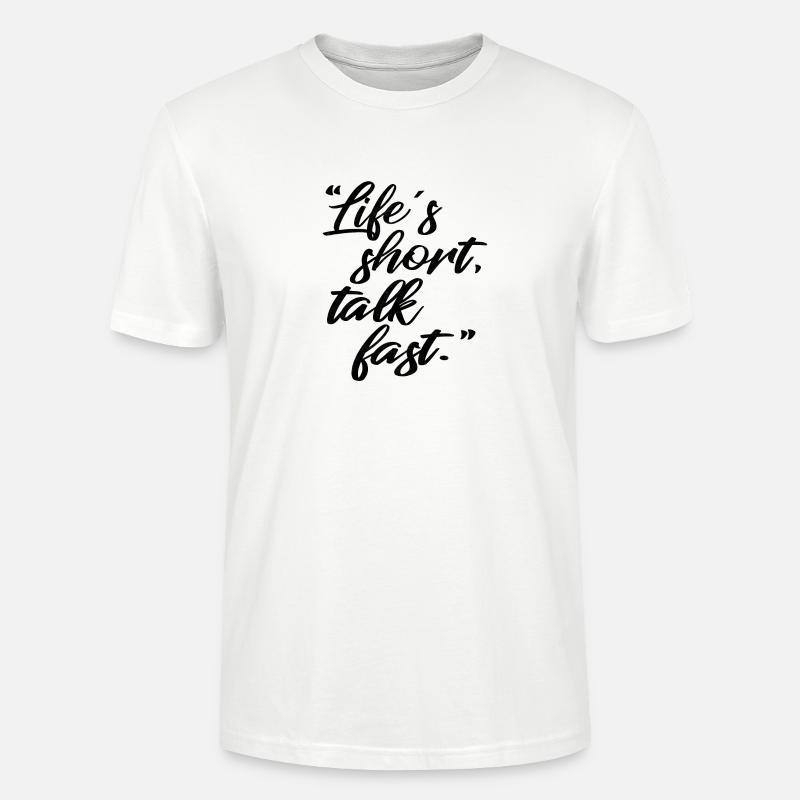 Sprüche - Stanley/Stella Unisex Bio-T-Shirt CRAFTER - Weiß
