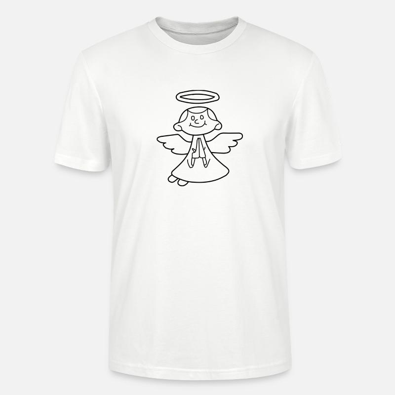 Engel - Stanley/Stella Unisex Bio-T-Shirt CRAFTER - Weiß
