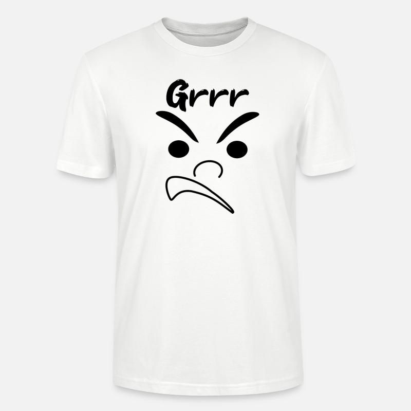 Grrr - Stanley/Stella Unisex Bio-T-Shirt CRAFTER - Weiß