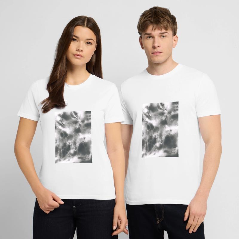 Structures de brouillard abstraites T-shirt bio CRAFTER Stanley Stella Unisexe