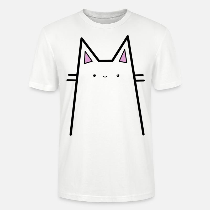 Conception de graphiques de chats - T-shirt bio CRAFTER Stanley Stella Unisexe - blanc