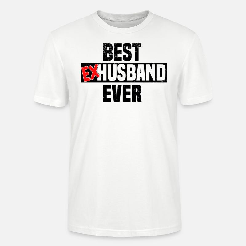 Scheidung Trennung Ehe Ex Scheidungsparty - Stanley/Stella Unisex Bio-T-Shirt CRAFTER - Weiß