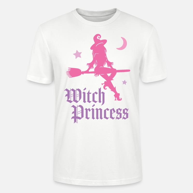 Princesse Sorcière - T-shirt bio CRAFTER Stanley Stella Unisexe - blanc