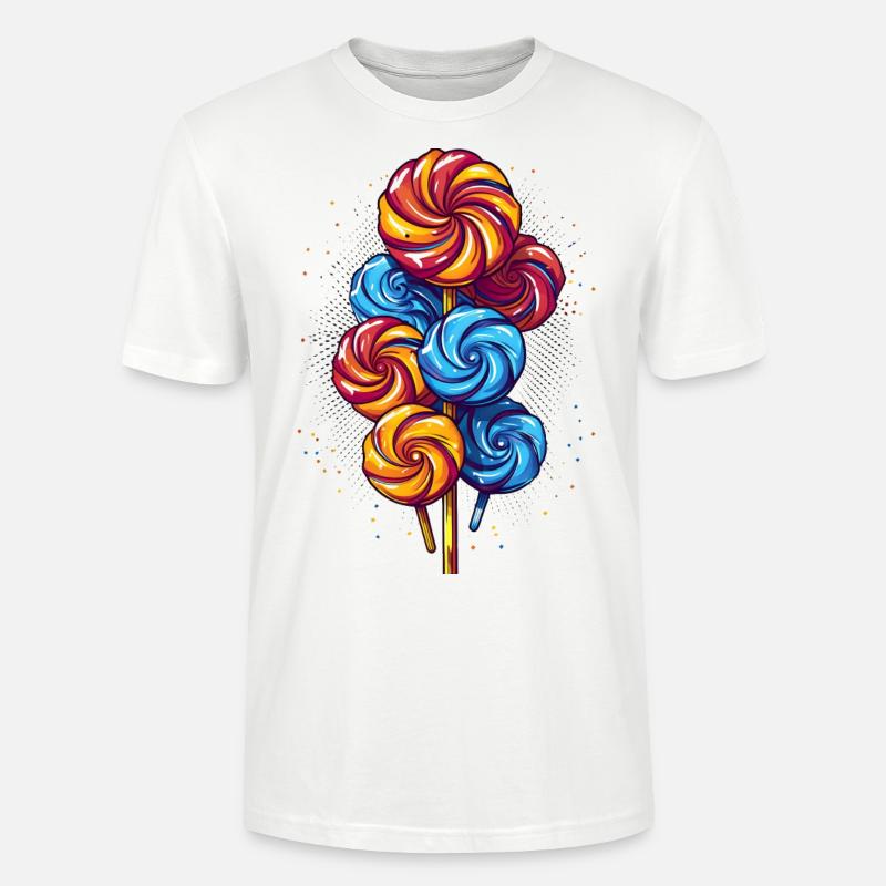 Lutscher oder Lollis - Stanley/Stella Unisex Bio-T-Shirt CRAFTER - Weiß