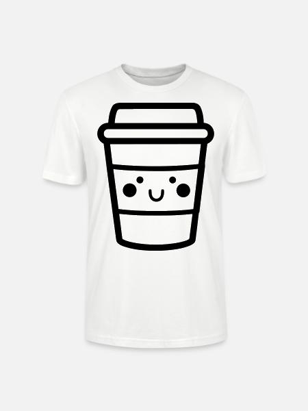 Kaffeebecher - Stanley/Stella Unisex Bio-T-Shirt CRAFTER - Weiß
