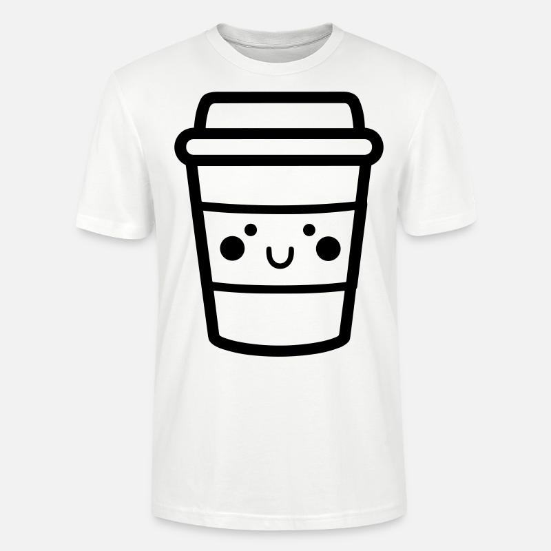 Kaffeebecher - Stanley/Stella Unisex Bio-T-Shirt CRAFTER - Weiß