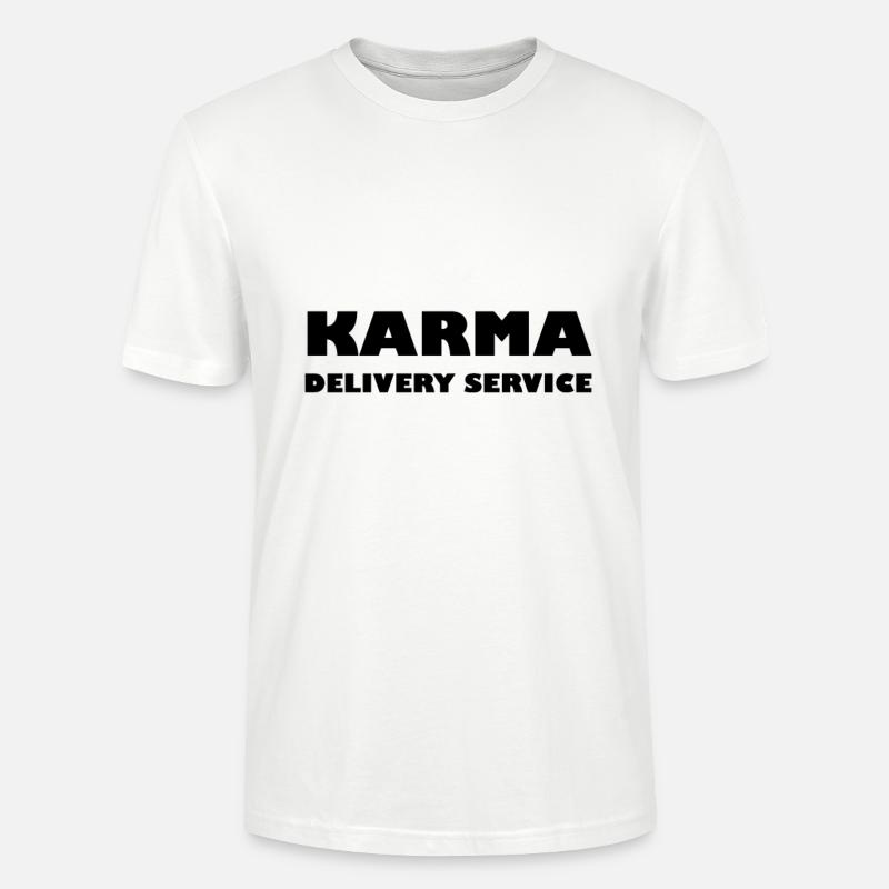 Karma Lieferservice - Stanley/Stella Unisex Bio-T-Shirt CRAFTER - Weiß