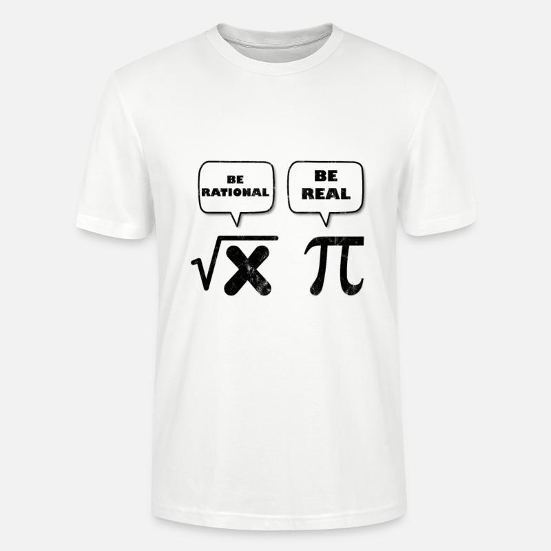 Mathe Nerd - Stanley/Stella Unisex Bio-T-Shirt CRAFTER - Weiß