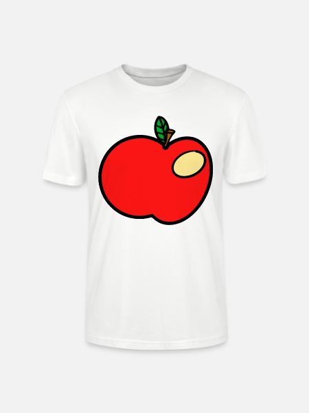 Apfel - Stanley/Stella Unisex Bio-T-Shirt CRAFTER - Weiß