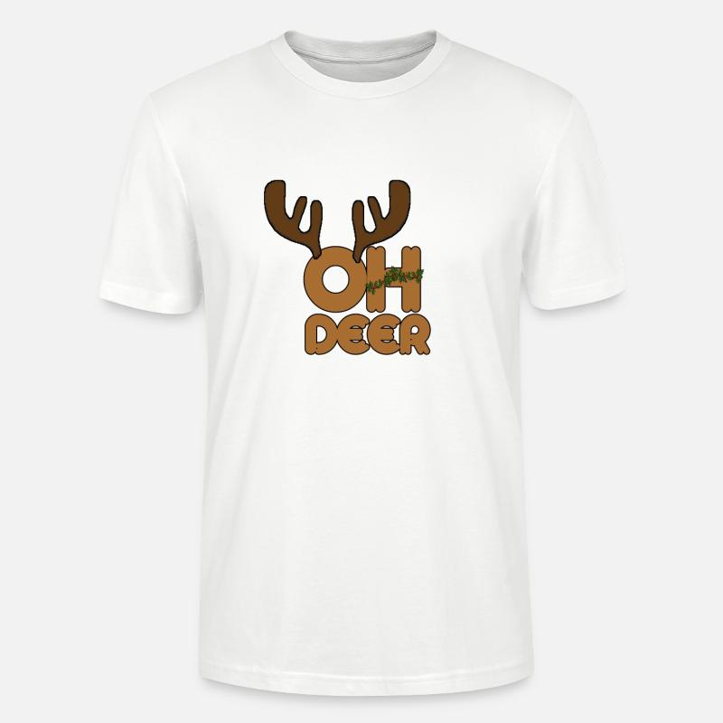Noël Noël Noël Noël - T-shirt bio CRAFTER Stanley Stella Unisexe - blanc