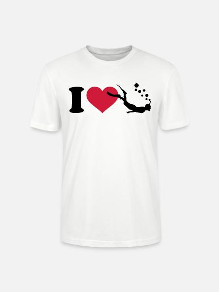 Schnorcheln - Stanley/Stella Unisex Bio-T-Shirt CRAFTER - Weiß