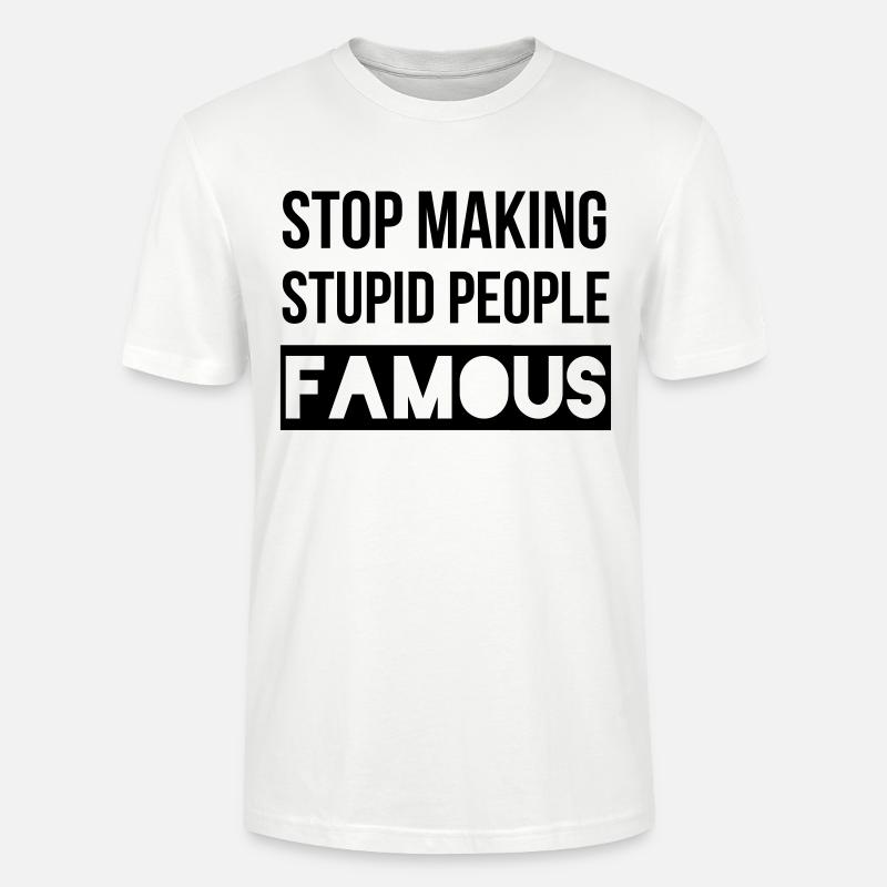 stop - Stanley/Stella Unisex Bio-T-Shirt CRAFTER - Weiß