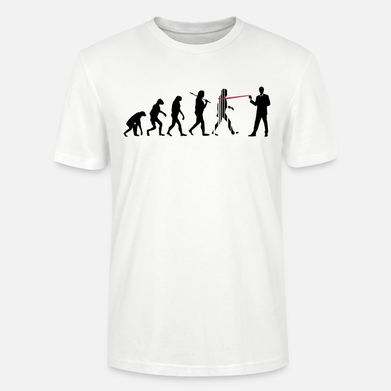 evolution nsa - Stanley/Stella Unisex Bio-T-Shirt CRAFTER - Weiß