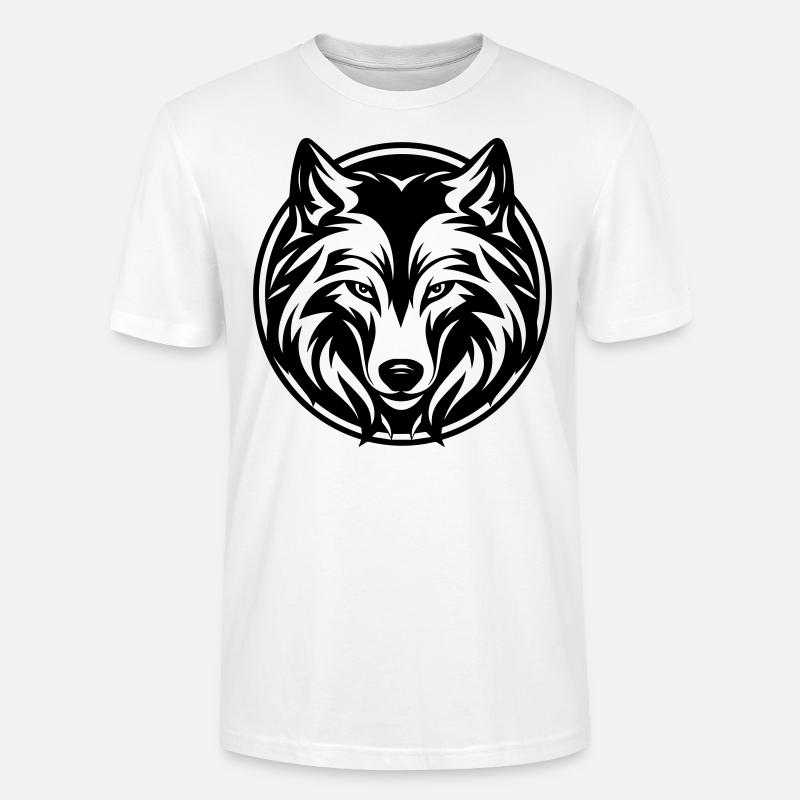 Wolf - Stanley/Stella Unisex Bio-T-Shirt CRAFTER - Weiß