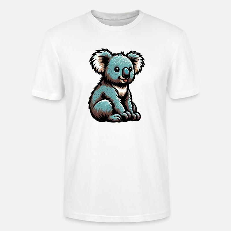 Koala - Stanley/Stella Unisex Bio-T-Shirt CRAFTER - Weiß