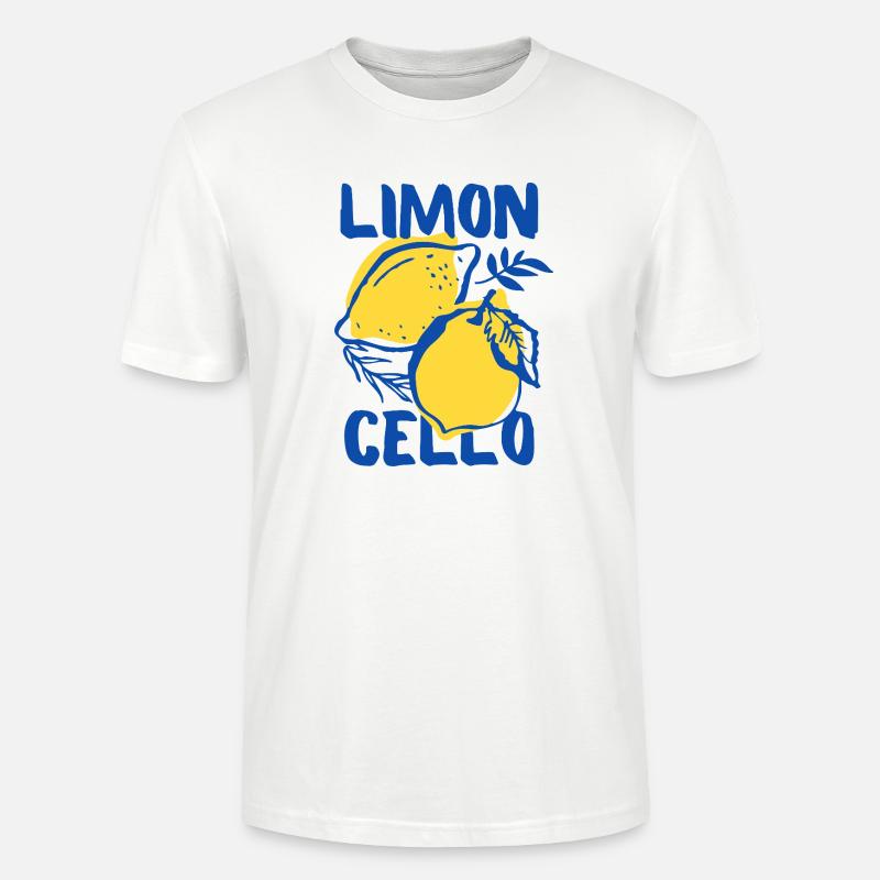 Limoncello (limoncello) - Ekologiczna koszulka typu unisex Stanley/Stella CRAFTER - biały