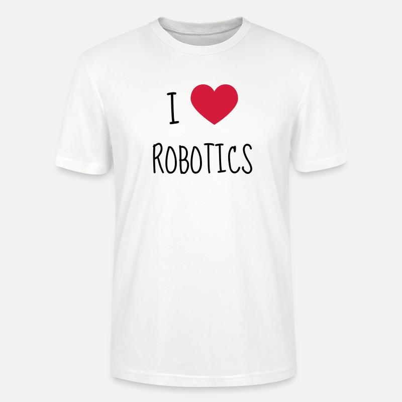 Robotik / Roboter / Robot / Robotics - Stanley/Stella Unisex Bio-T-Shirt CRAFTER - Weiß