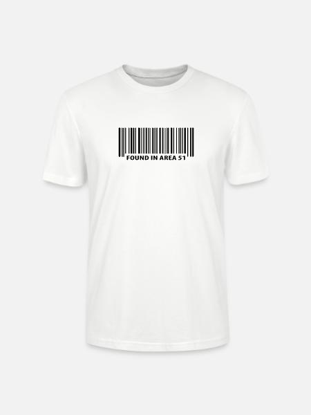 Found in Area 51 - Stanley/Stella CRAFTER Unisex Organic T-Shirt - white