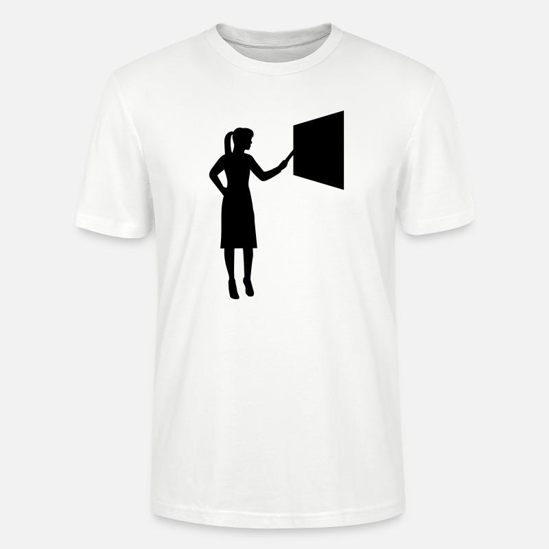 Lehrerin - Stanley/Stella Unisex Bio-T-Shirt CRAFTER - Weiß