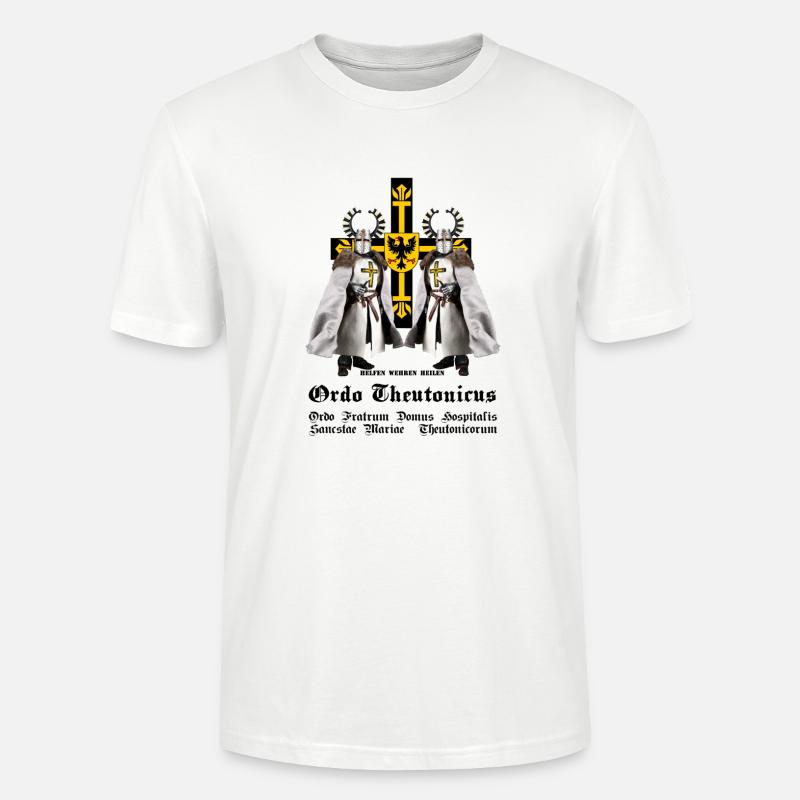 Conception de commande allemande #01 - T-shirt bio CRAFTER Stanley Stella Unisexe - blanc