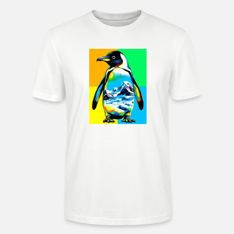 pingouin - T-shirt bio CRAFTER Stanley Stella Unisexe - blanc