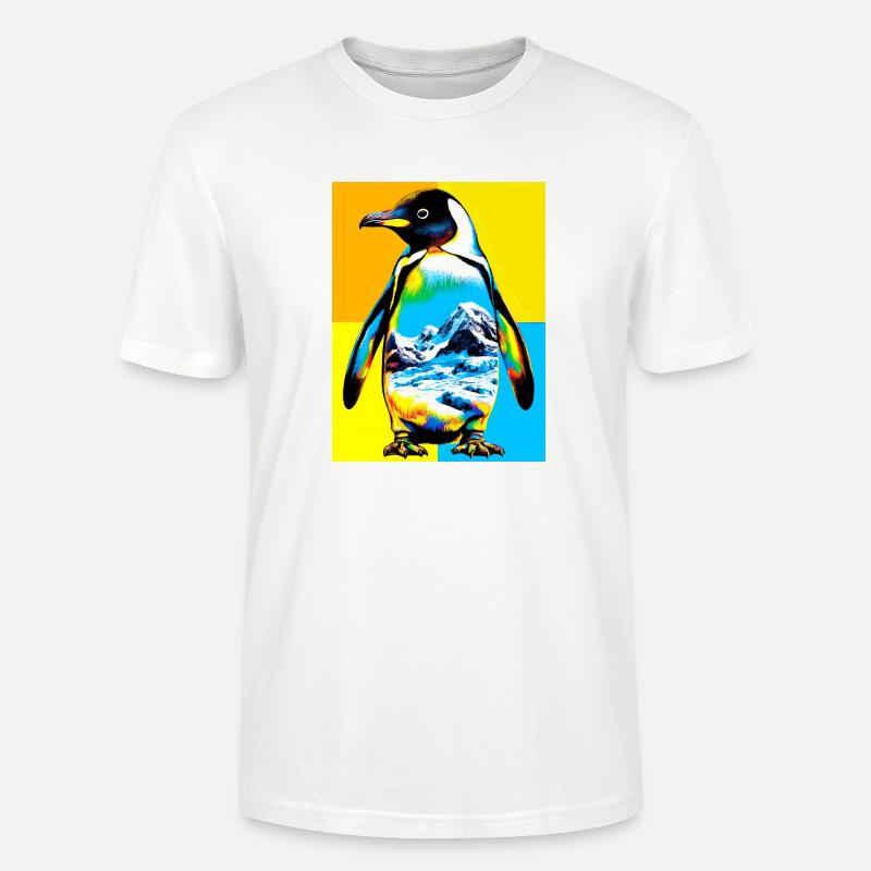 Pinguin - Stanley/Stella Unisex Bio-T-Shirt CRAFTER - Weiß