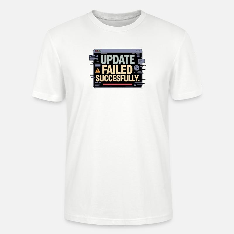 update-failed-successfully - Stanley/Stella CRAFTER Unisex Organic T-Shirt - white