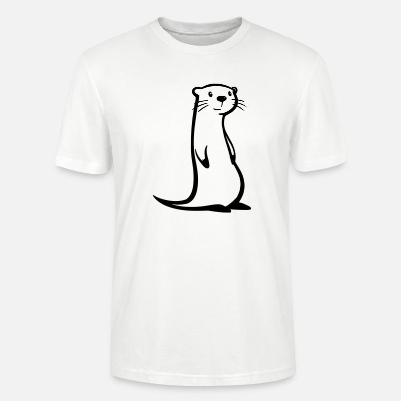 Otter - Stanley/Stella Unisex Bio-T-Shirt CRAFTER - Weiß