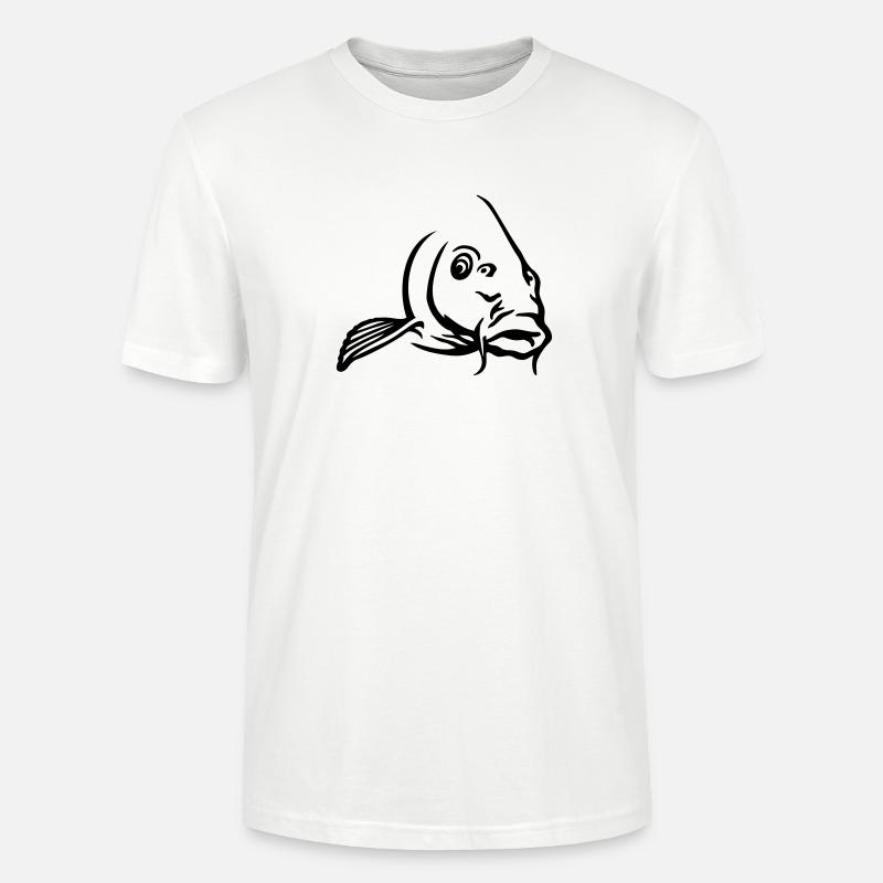 karpfen3 - Stanley/Stella Unisex Bio-T-Shirt CRAFTER - Weiß