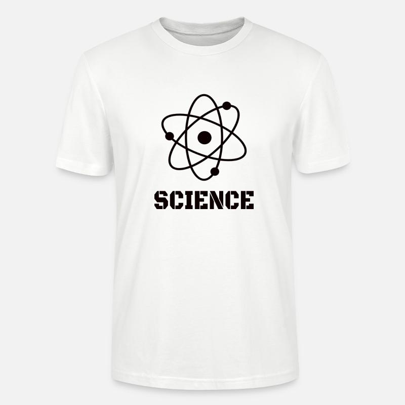 Physics: Science Atom - Stanley/Stella Unisex Bio-T-Shirt CRAFTER - Weiß