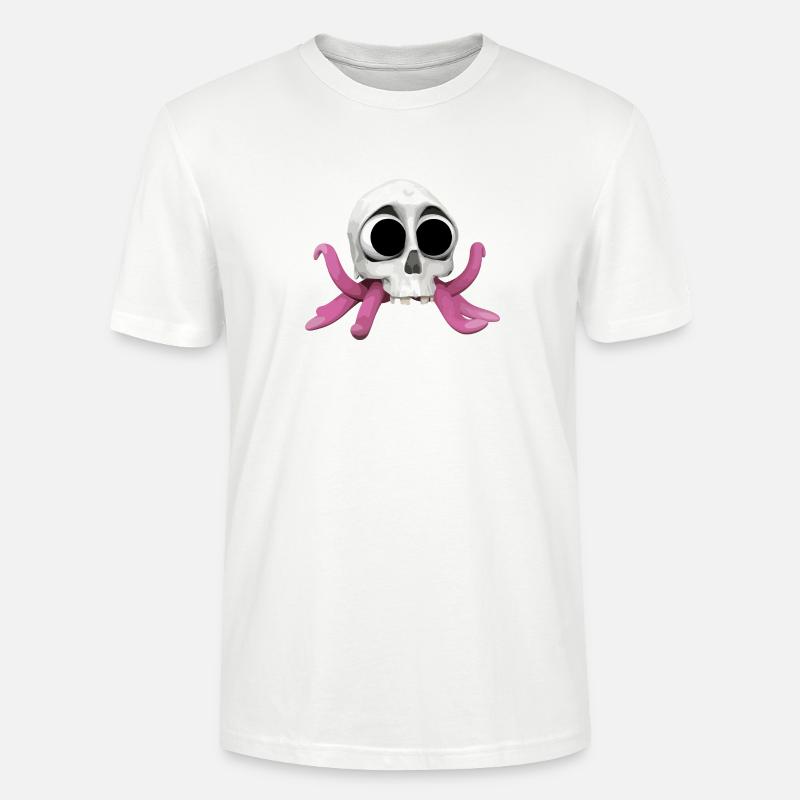 SkullyMops - Stanley/Stella Unisex Bio-T-Shirt CRAFTER - Weiß