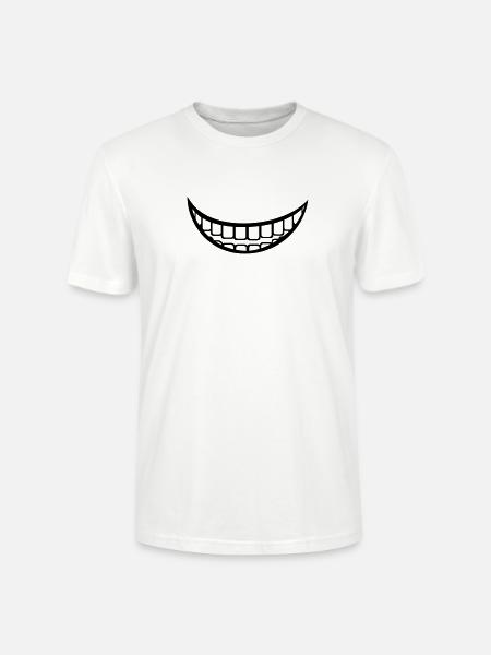 Bouche - T-shirt bio CRAFTER Stanley Stella Unisexe - blanc