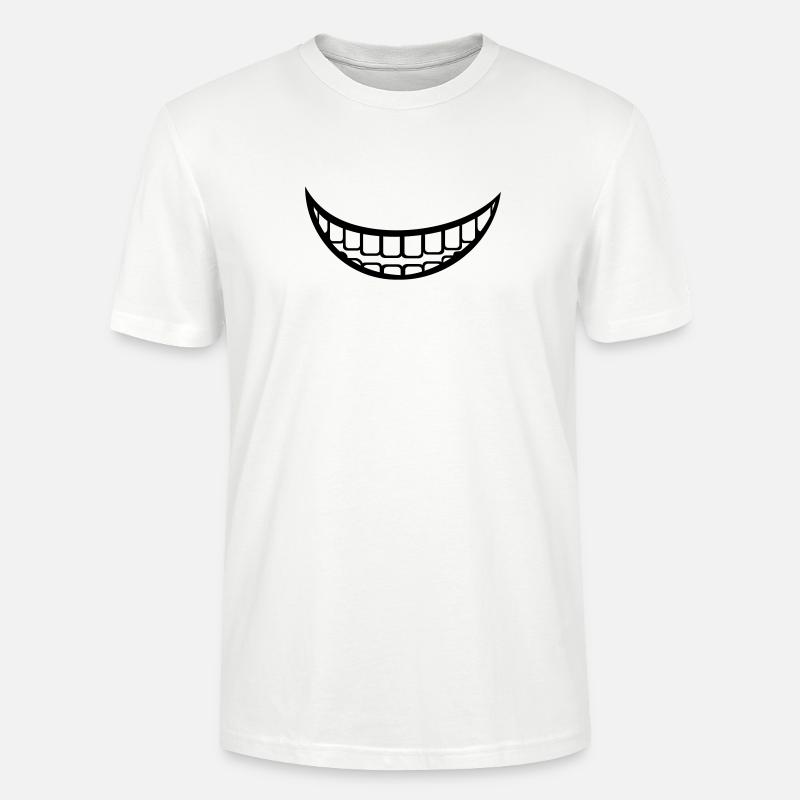 Bouche - T-shirt bio CRAFTER Stanley Stella Unisexe - blanc