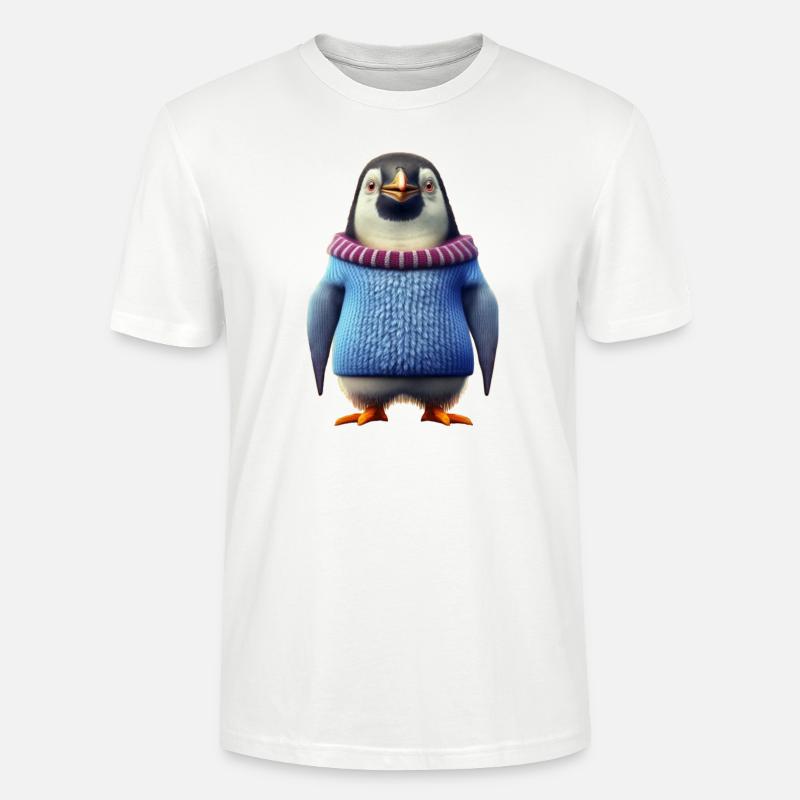 Pinguin - Stanley/Stella Unisex Bio-T-Shirt CRAFTER - Weiß