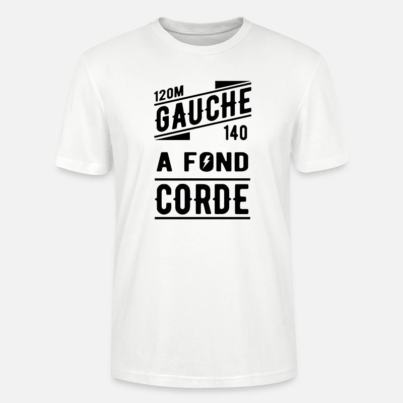 Notes de rallye - T-shirt bio CRAFTER Stanley Stella Unisexe - blanc