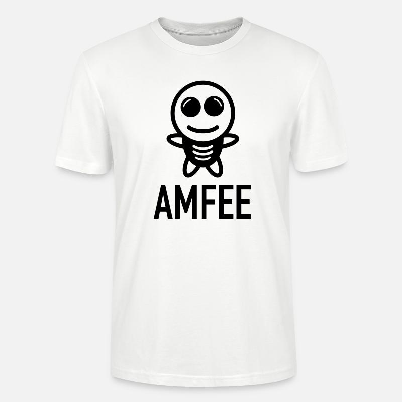 Amfee - Stanley/Stella Unisex Bio-T-Shirt CRAFTER - Weiß