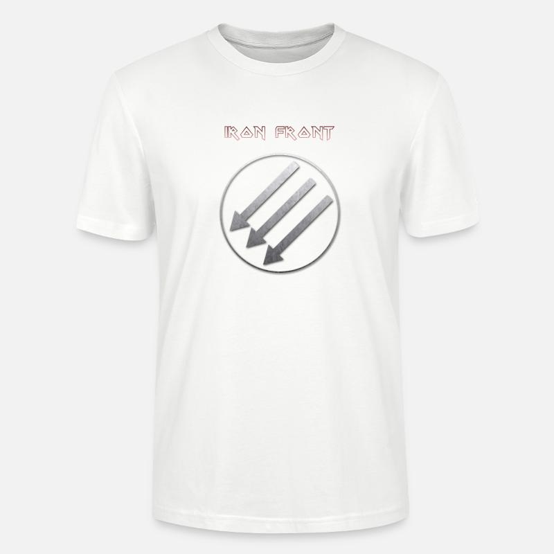 Front de fer - T-shirt bio CRAFTER Stanley Stella Unisexe - blanc