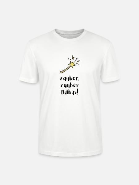 zauber zauber fidibus - Zaubern - Hexenspruch - - Stanley/Stella Unisex Bio-T-Shirt CRAFTER - Weiß