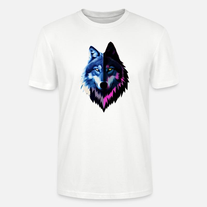 Wolf - Stanley/Stella Unisex Bio-T-Shirt CRAFTER - Weiß