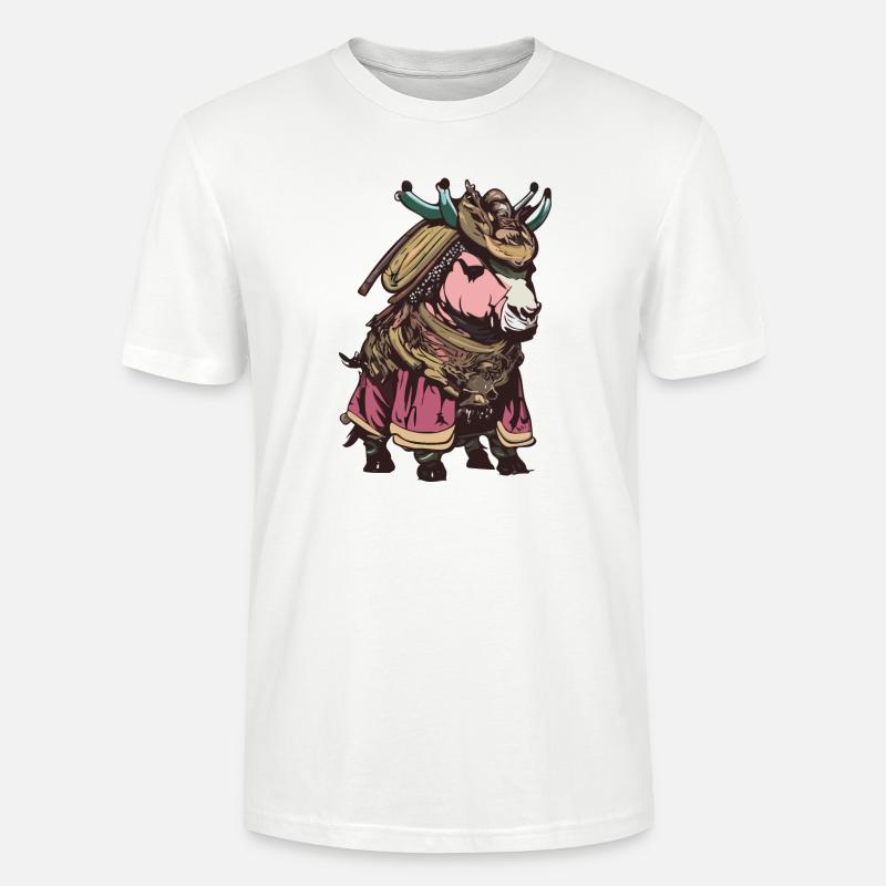 Samurai Pony - Stanley/Stella Unisex Bio-T-Shirt CRAFTER - Weiß