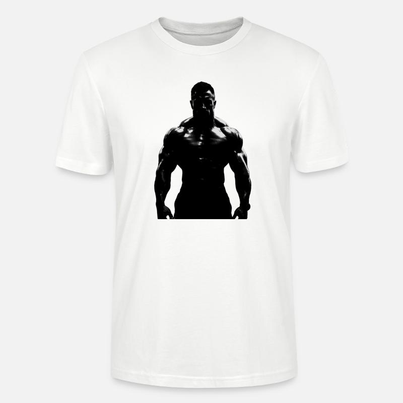 Bodybuilder 1 - Stanley/Stella Unisex Bio-T-Shirt CRAFTER - Weiß