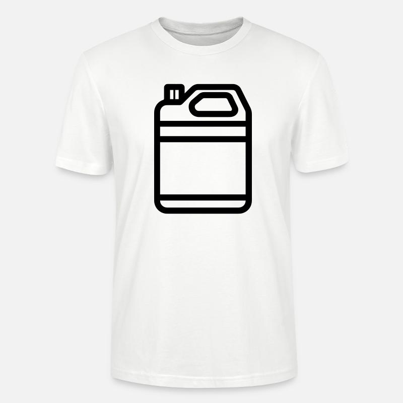 bidon - T-shirt bio CRAFTER Stanley Stella Unisexe - blanc