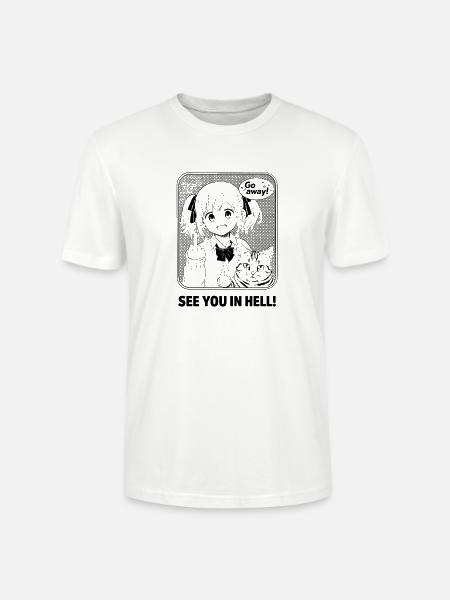 Go away! - Stanley/Stella Unisex Bio-T-Shirt CRAFTER - Weiß